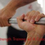 Strength training with a coach
